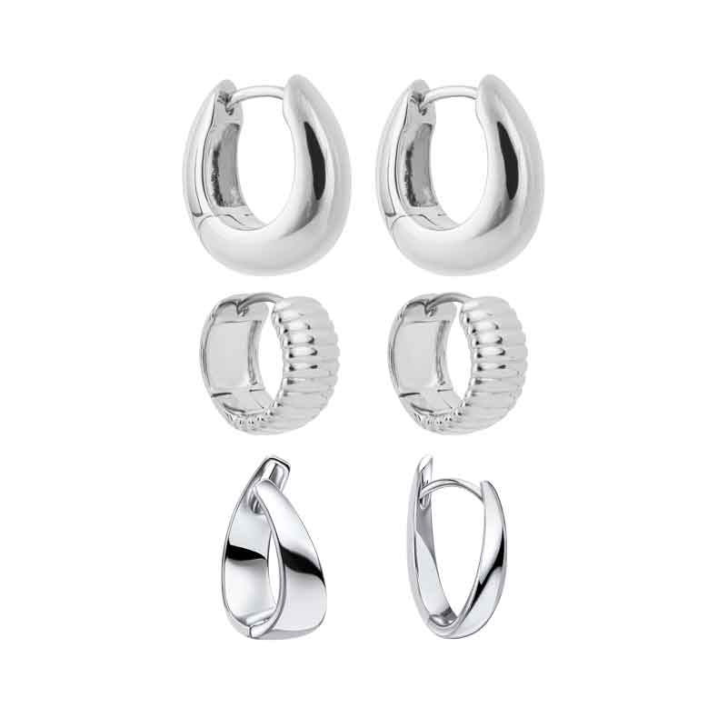 Silver hoop earrings from £58  Sally Thornton Jewellery Blog