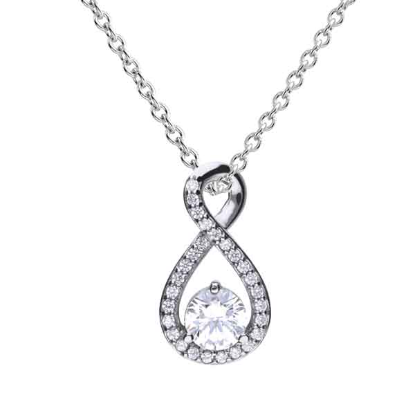aa thornton Diamonfire infinity pendant £132