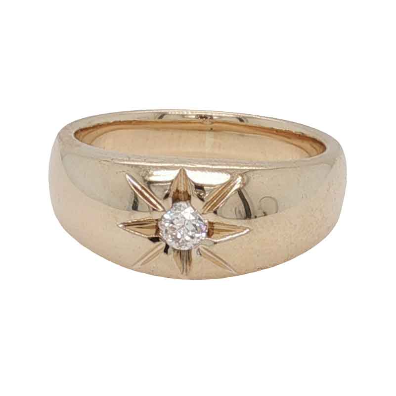 aa thornton Finished diamond set ring