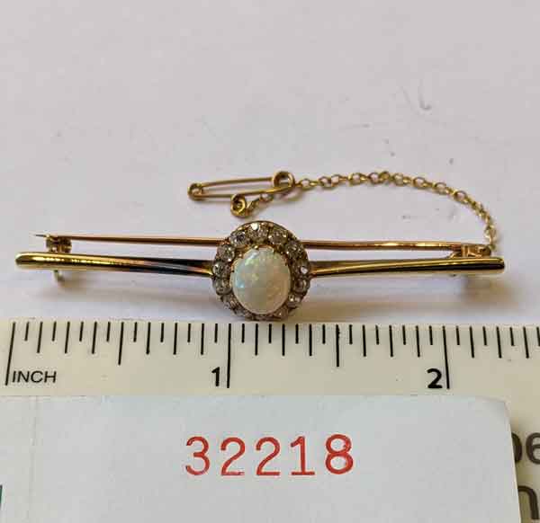 AA Thornton blog The brooch as we received it