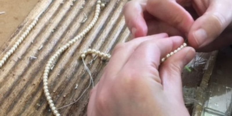 aa thornton jewellery restringing pearl necklace