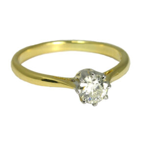 second hand Pre loved 18ct Diamond Ring from AA Thornton Ketterting Northampton