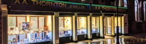 aa thornton jewellery shop window kettering