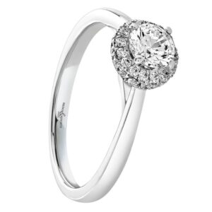 Diamond set engagement ring from AA Thornton Jeweller Kettering Northampton