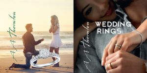 Engagement & wedding ring collections from AA Thornton Jeweller Kettering Northampton