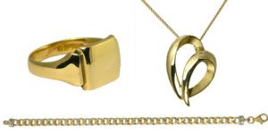Gold Jewellery from Thorntons Jewellers collection Kettering Northampton