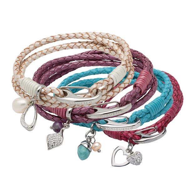 Ladies leather bracelets from £29 on Sally Thornton Jewellery blog from Thorntons Jewellers Kettering Northampton