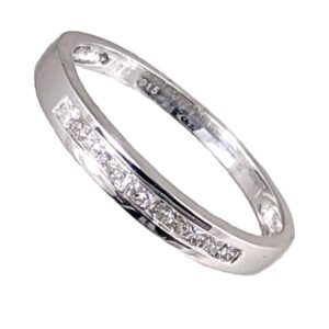 99318 £395 Second Hand 18ct WG Diamond Half Eternity Ring from Thorntons Jewellers Jewellery Collection in Kettering Northampton