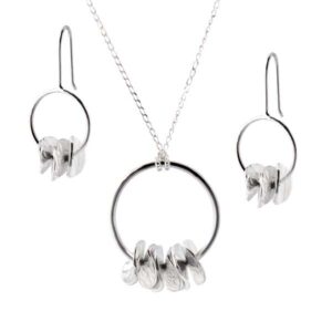 Sally Thorntons jewellery blog on Chris Lewis from AA Thornton Jeweller in Kettering Northampton Cairn circle pendant & earrings