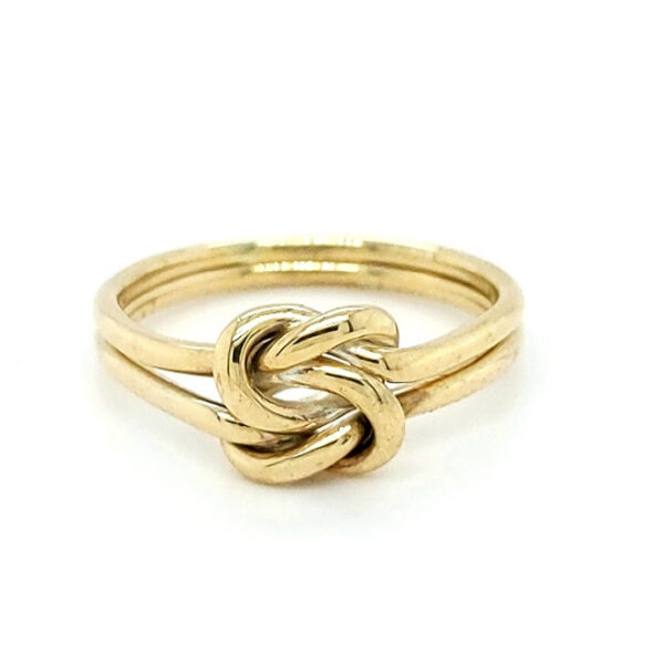 Pre Loved 9ct Gold Knot Style Ring