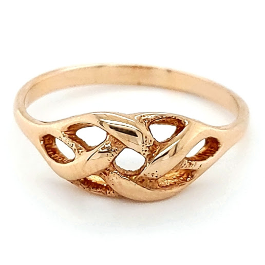 Pre Loved Rose 14ct Gold Dress Ring
