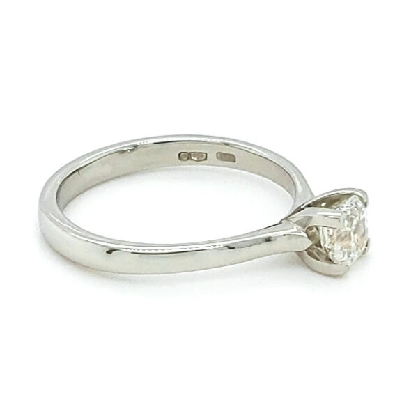 Pre Loved Platinum Asscher Cut Diamond Ring