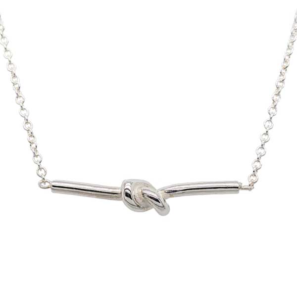 Knot Bar Necklet £35 ref 101489 from Sally Thornton Jewellery Blog on Knots from  Thorntons Jewellers Kettering Northampton