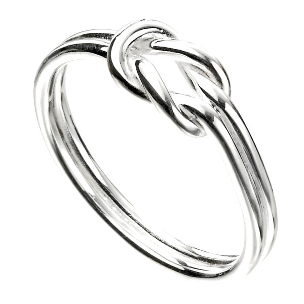 Silver knot ring £22 from Sally Thornton Jewellery Blog on Knots from Thorntons Jewellers Kettering Northampton