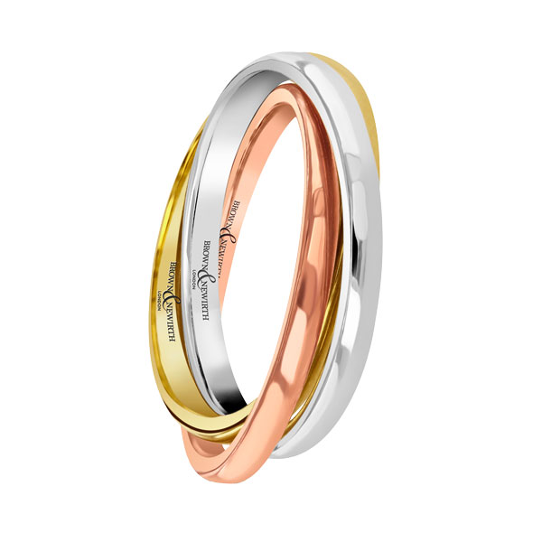 Russian tri colour wedding ring from Sally Thornton jewellery blog on Wedding Rings at Thorntons Jewellers Kettering Northampton