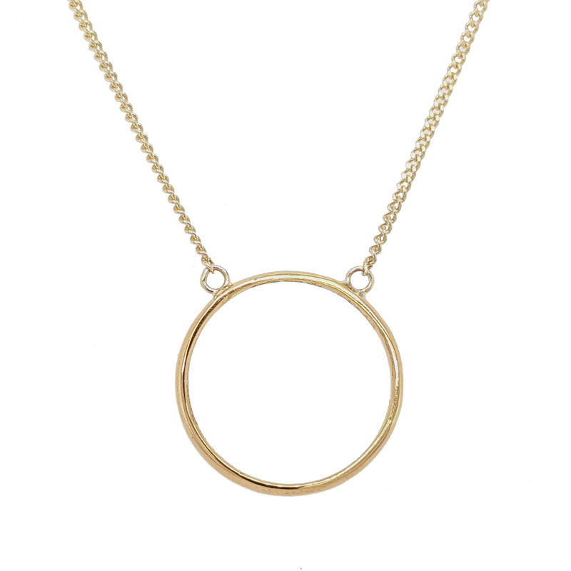 Slim gold wedding ring on a chain Sally Thorntons Jewellery blog on Design from Thornton Jeweller Kettering Northampton