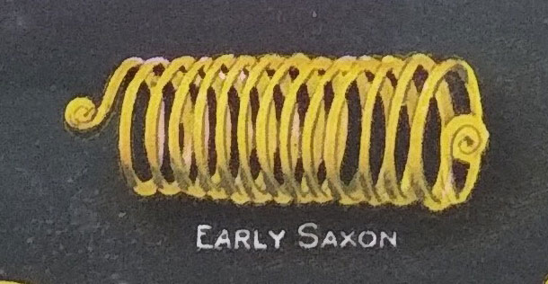 Early Saxon Ring on the blog on Historical rings by Sally Thornton from Thorntons Jewellers Kettering Northampton