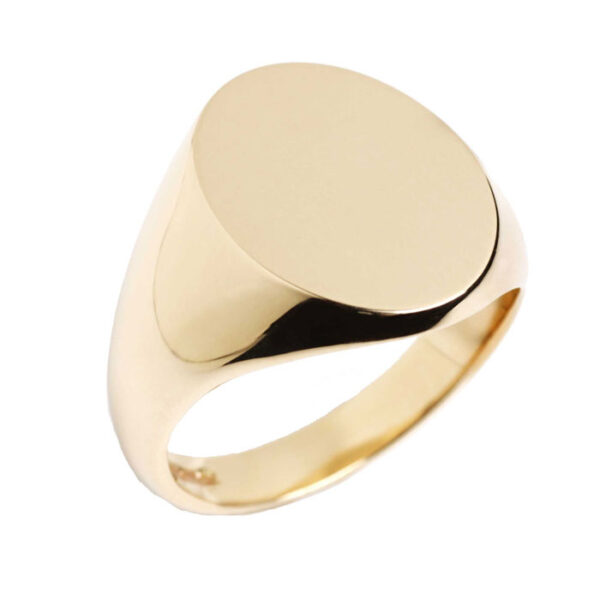 Plain signet ring on the blog on Historical rings by Sally Thornton ...