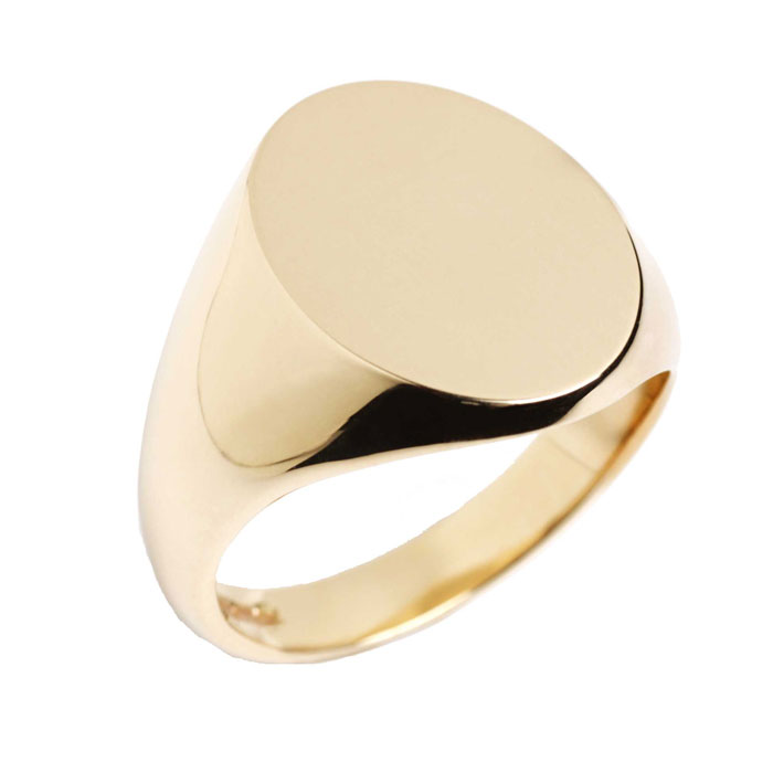 Plain signet ring on the blog on Historical rings by Sally Thornton from Thorntons Jewellers Kettering Northampton